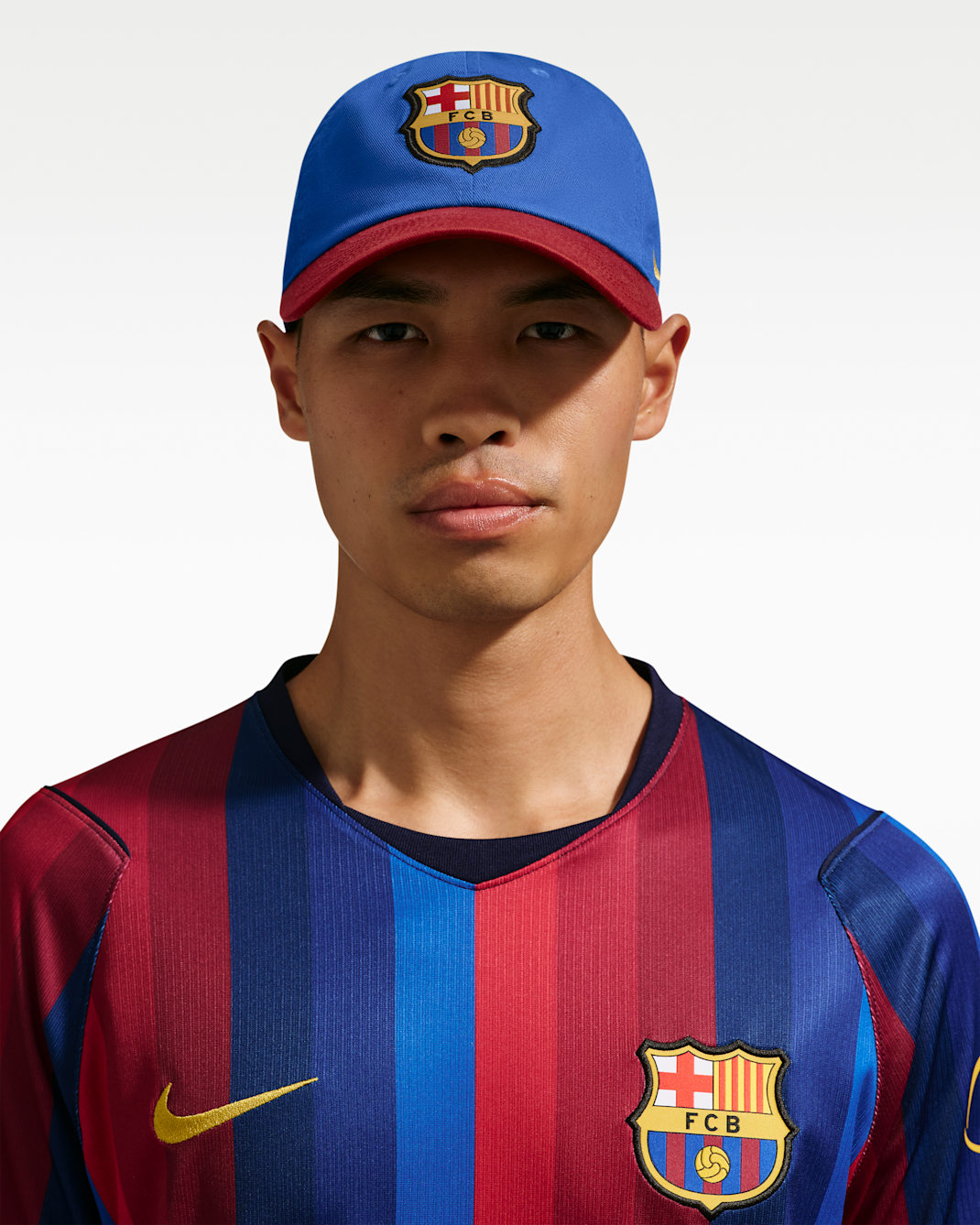 Gorra de futbol Nike FC Barcelona Club - Royal juego