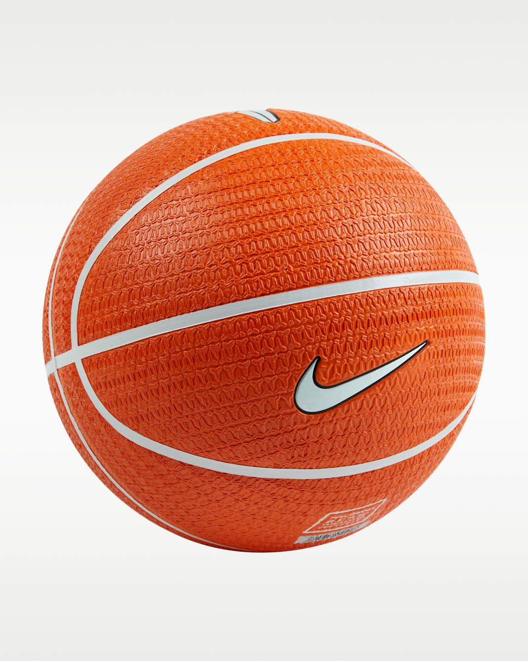Kobe Playground basketbal (zonder lucht) - Safety Orange/Wit/Zwart/Wit