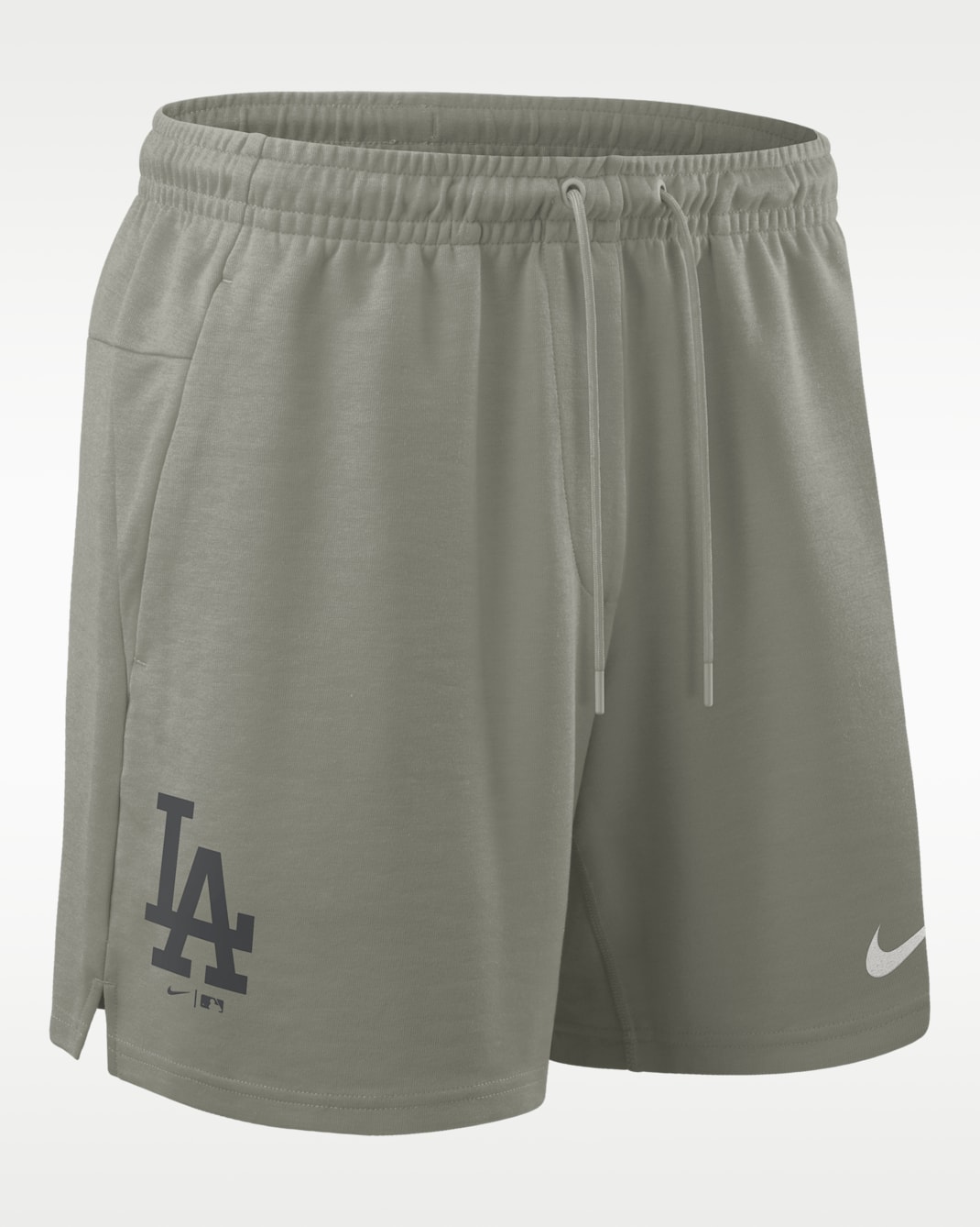 Los Angeles Dodgers Primary Men's Nike Dri-FIT MLB Shorts - Grey