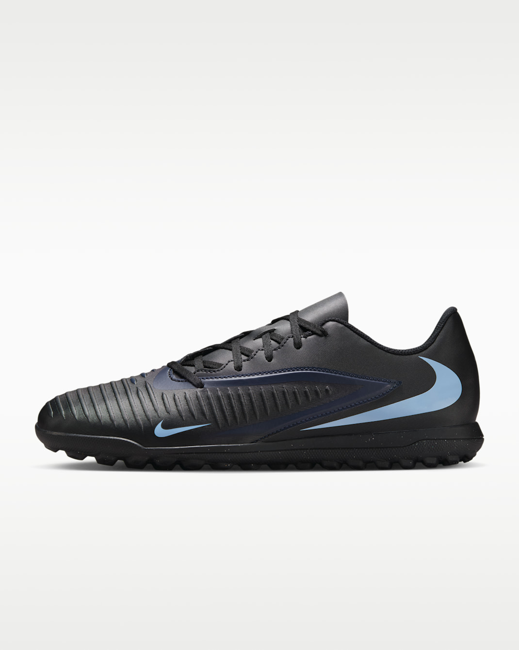 Nike Phantom 6 Low Club Turf Football Shoe - Black/Black