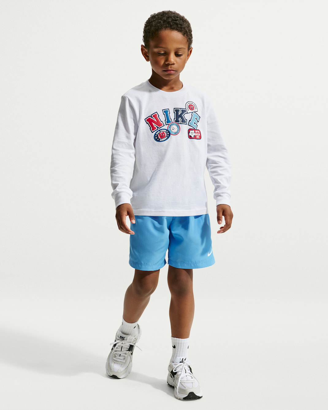 Nike Little Kids' Graphic Long-Sleeve T-Shirt