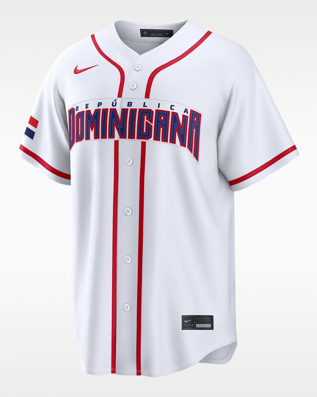 Jersey Nike Stadium para hombre Manny Machado Dominican Republic National Baseball Team 2026 World Baseball Classic - Blanco