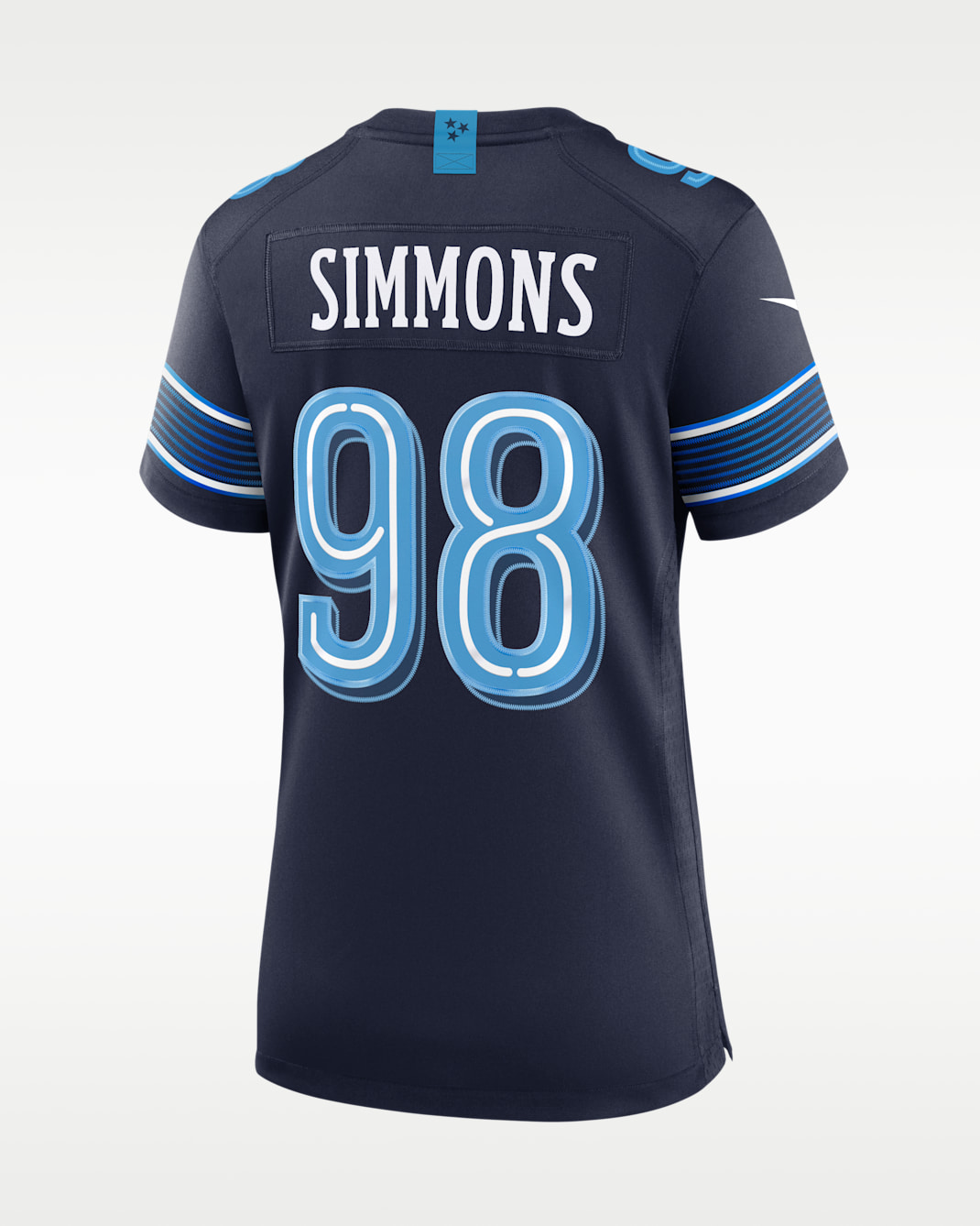 Jeffery Simmons Tennessee Titans Rivalries Collection Women's Nike NFL Game Jersey