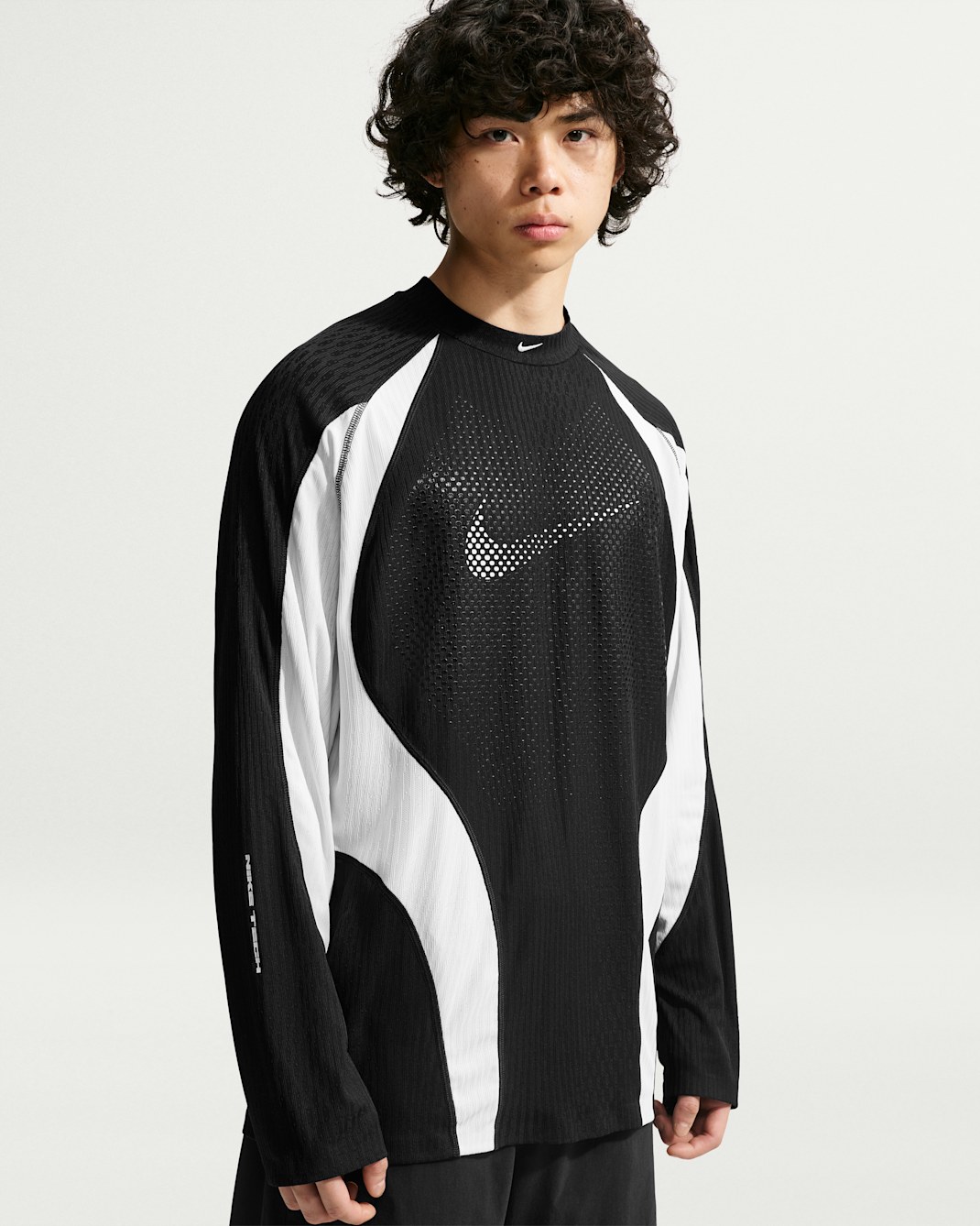 Nike Tech Men's Dri-FIT ADV Jersey - Black/Off White/Off White