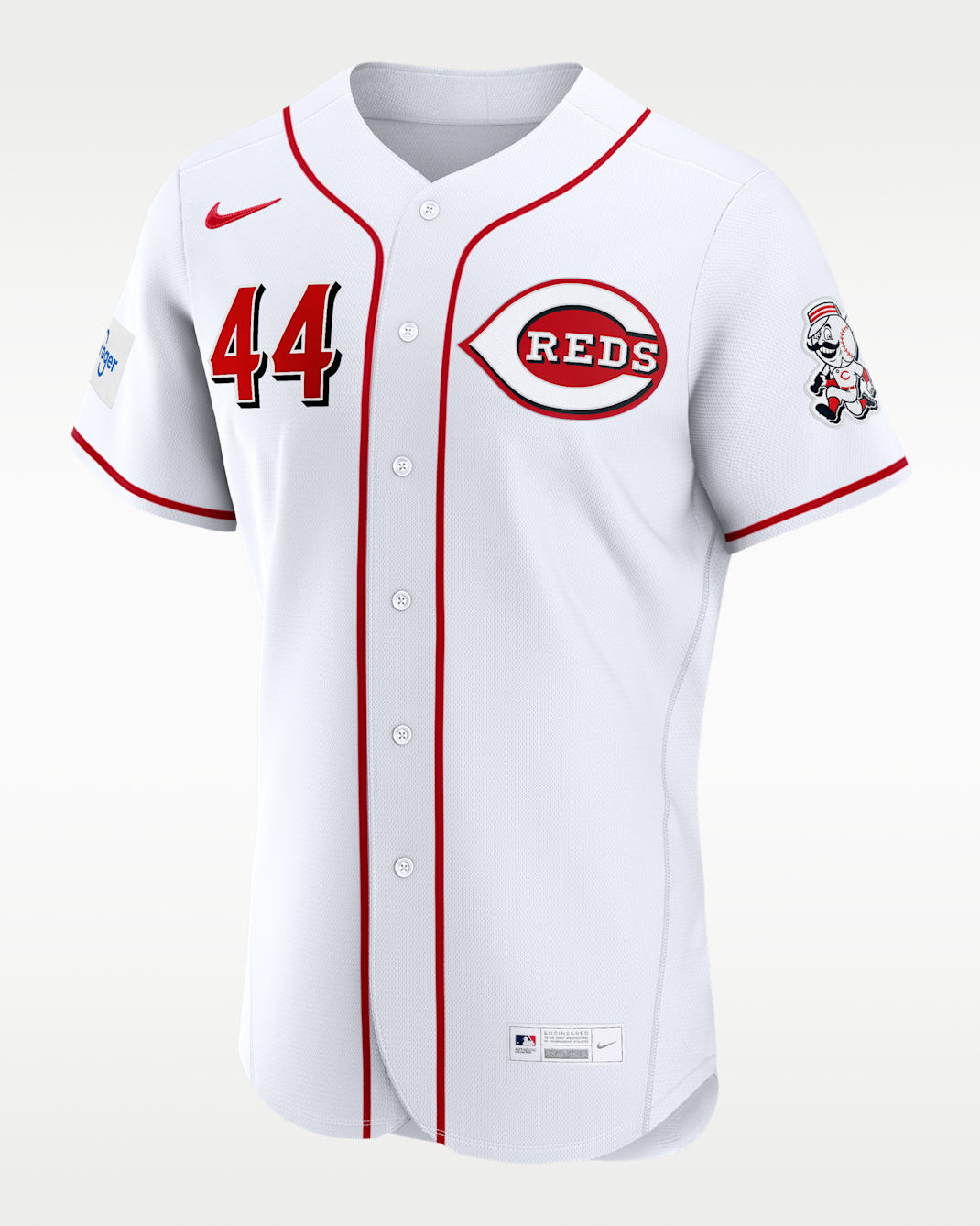 Elly De La Cruz Cincinnati Reds Men's Nike MLB Authentic Jersey - White