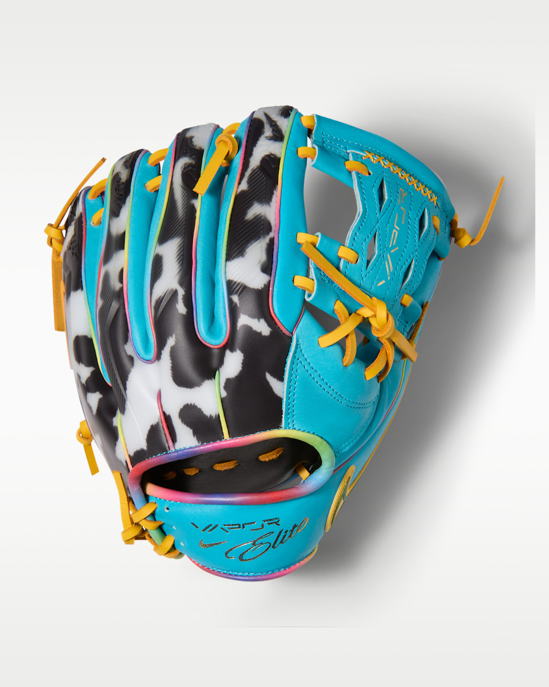 Nike Vapor Elite Baseball Infield Snake Eyes Web Fielding Glove - Right Hand Throw - Sail