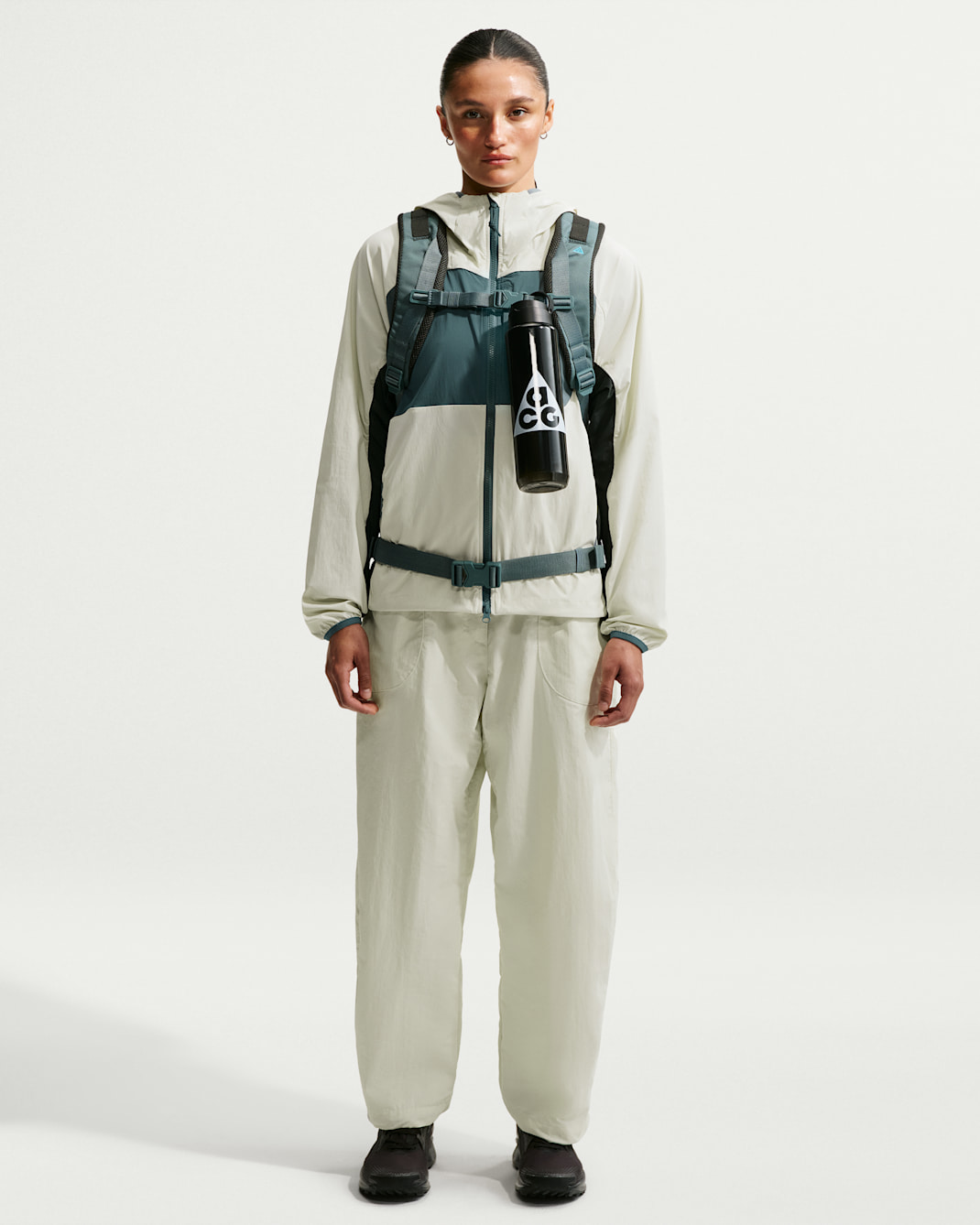 Nike ACG "Dolomiti" byxor för kvinnor - Sea Glass/Black Spruce/Svart/Summit White