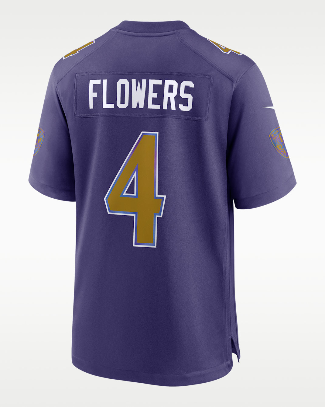 Zay Flowers Baltimore Ravens Men's Nike NFL Game Jersey