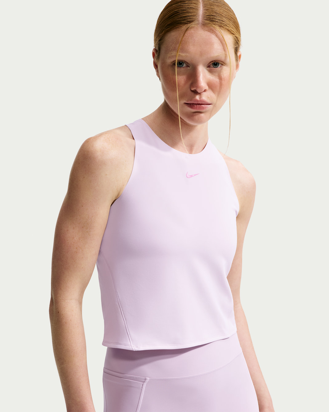 Nike Universa Women's Tank Top - Bleached Lilac/Pink Rise