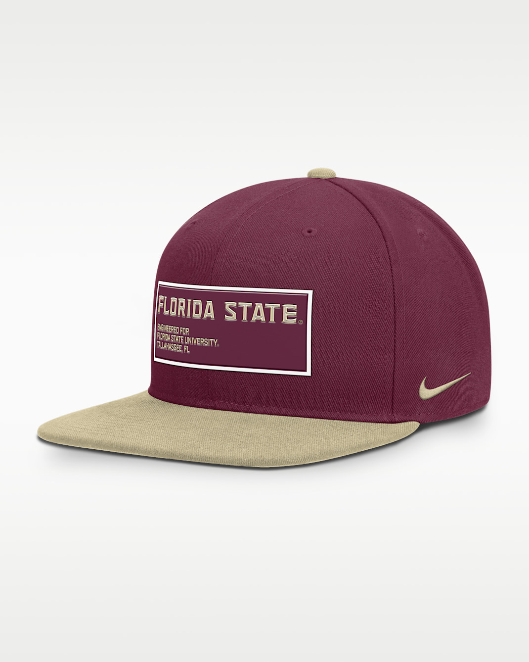 Florida State On-Field Pro Men's Nike Dri-FIT College Adjustable Hat - Garnet