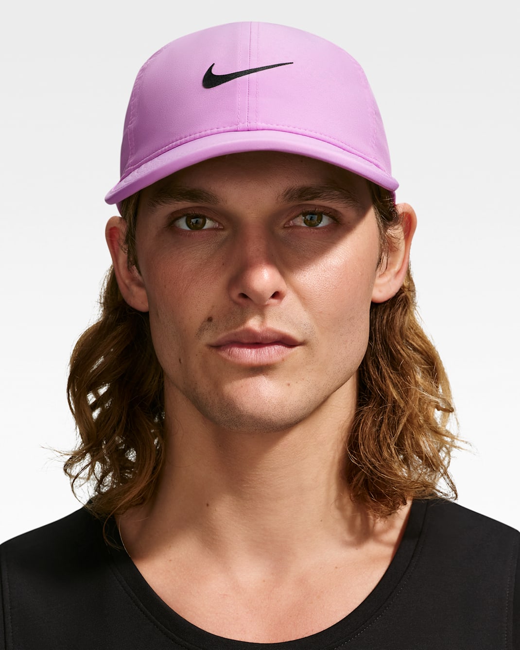 Nike Dri-FIT Club Unstructured Featherlight Cap - Light Magenta/Black