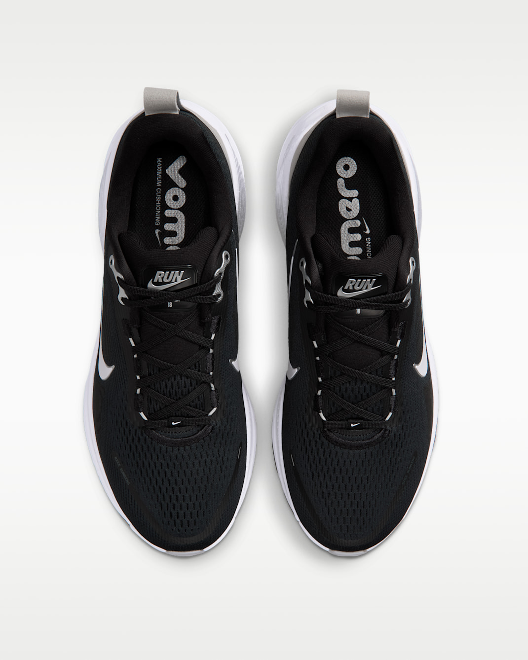 Nike Vomero 18 (Las Vegas Raiders) Men's NFL Road Running Shoes