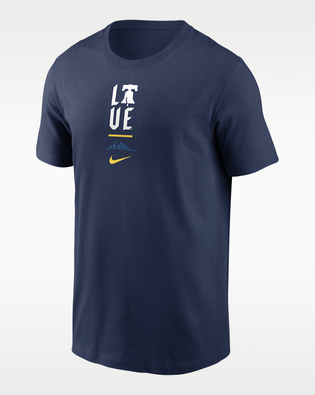 Philadelphia Phillies City Connect 2-Hit Men's Nike MLB T-Shirt - Navy