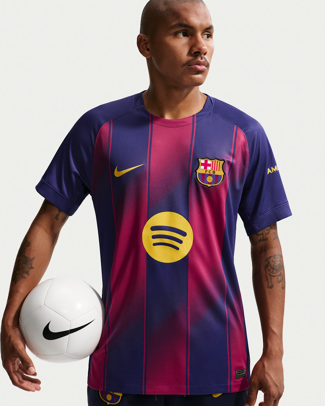 Maillot de foot Replica Nike Dri-FIT FC Barcelona 2025/26 Stadium Domicile pour homme - Deep Royal Blue/Deep Royal Blue/Noble Red/Midwest Gold