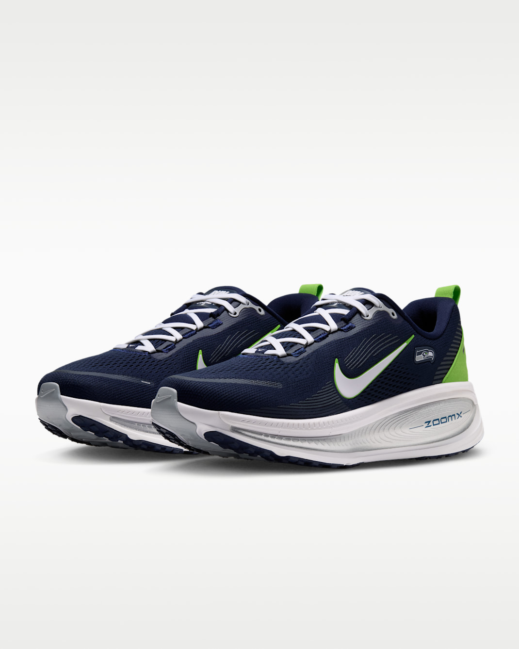 Nike Vomero 18 (Seattle Seahawks) Men's NFL Road Running Shoes