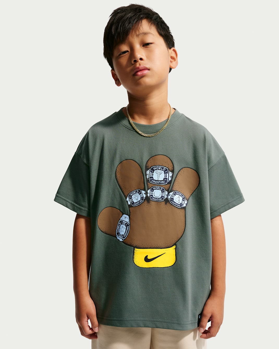 Kobe Kids' Dri-FIT T-Shirt - Mineral Spruce