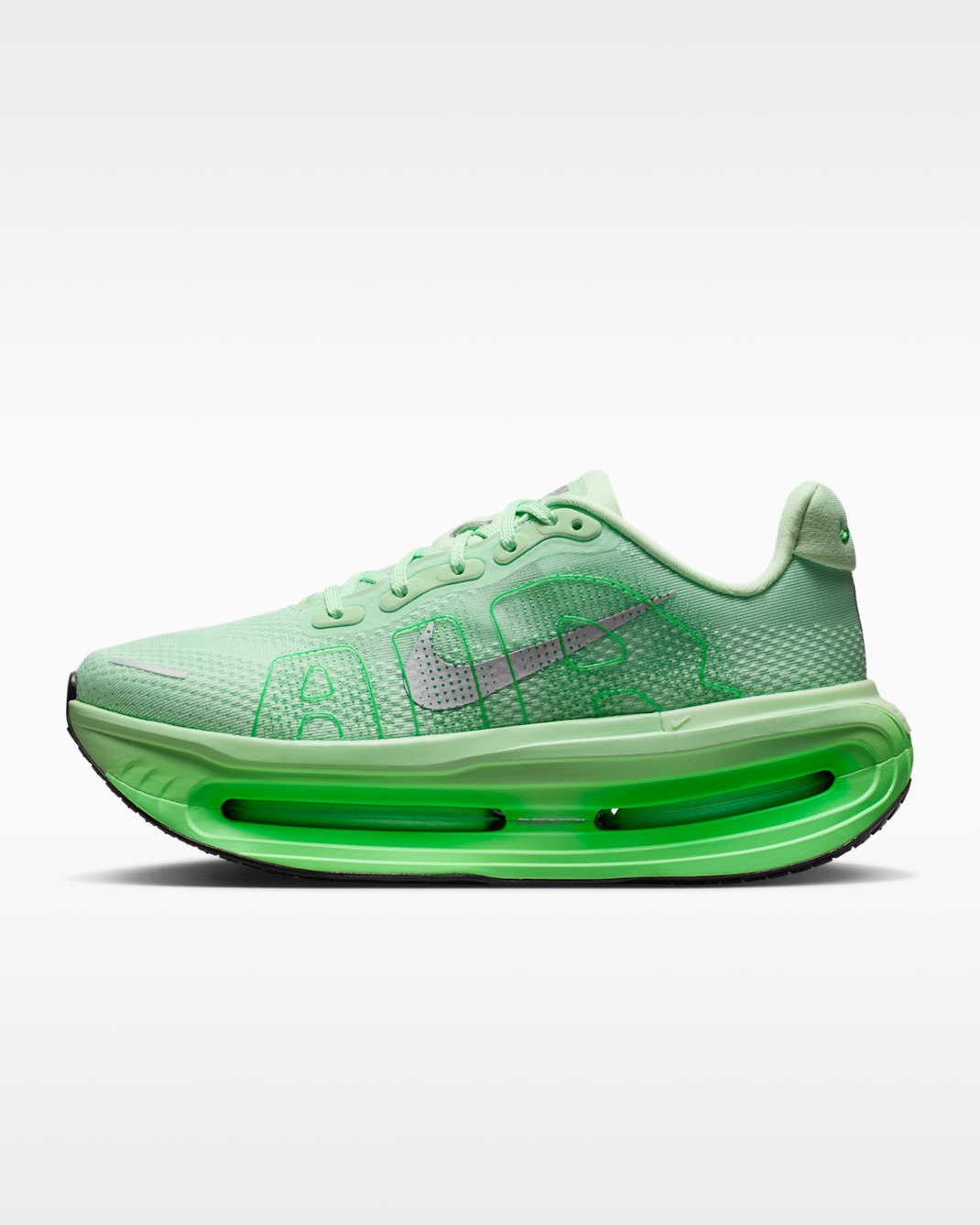 Nike Vomero Premium Women's Road Running Shoes - Cucumber Calm/Illusion Green/Green Spark/Metallic Silver