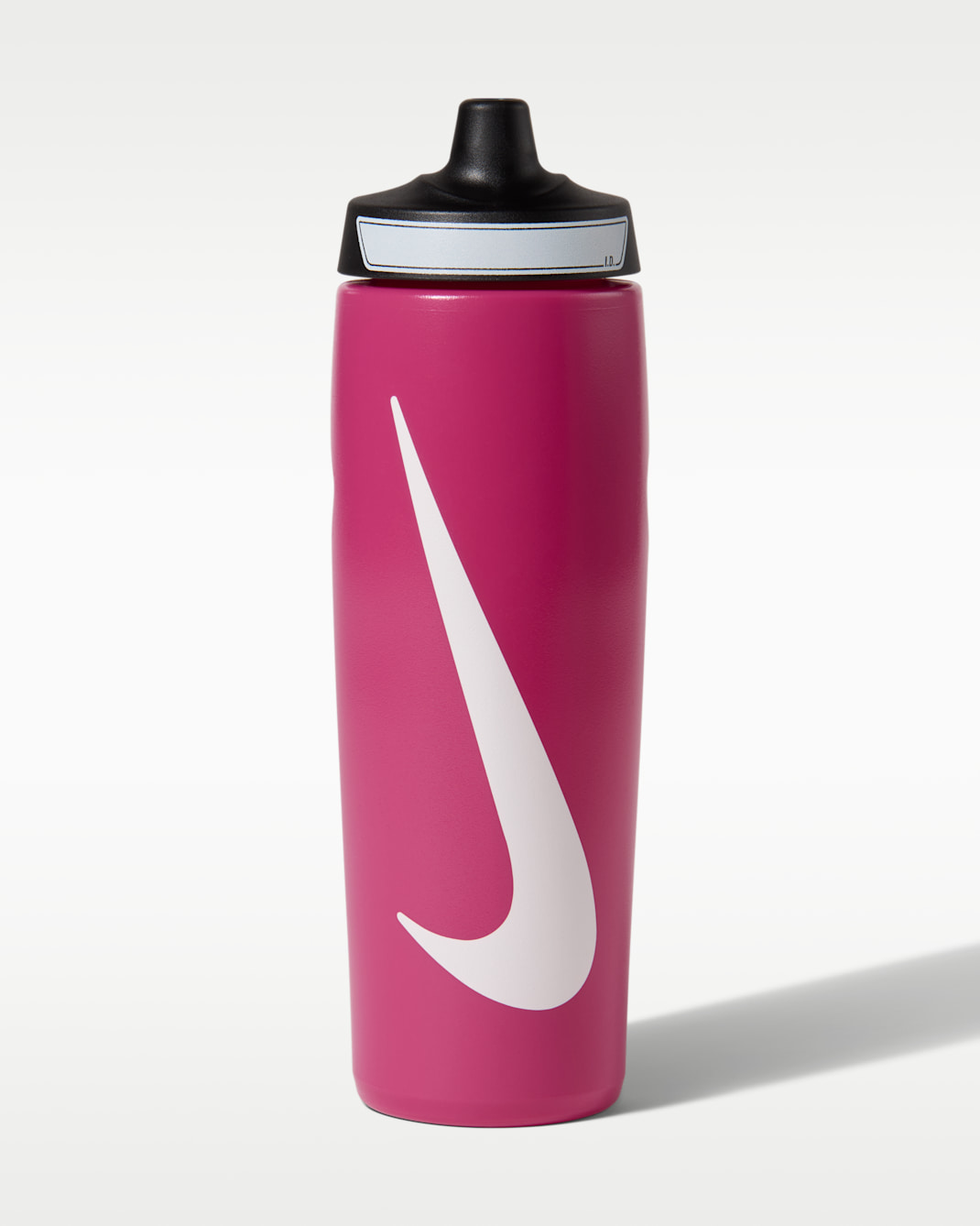 Botella de agua Nike Refuel (710 ml) - Rosa vivo/Negro/Blanco