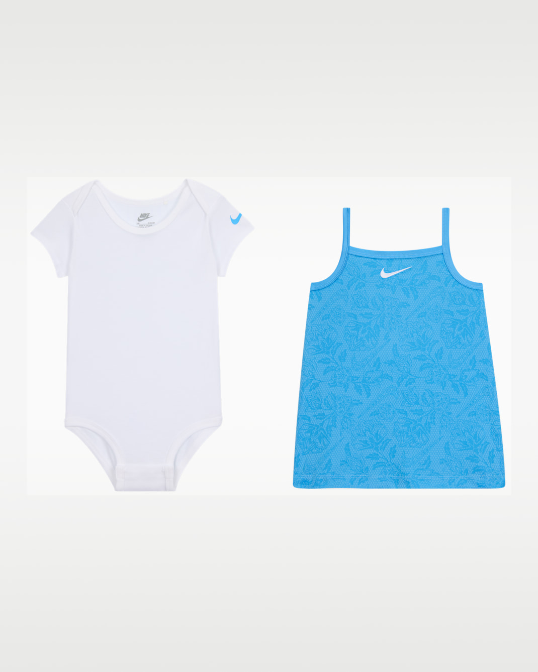 Nike Move With Nature Baby (12-24M) 2-Piece Dress Set - University Blue