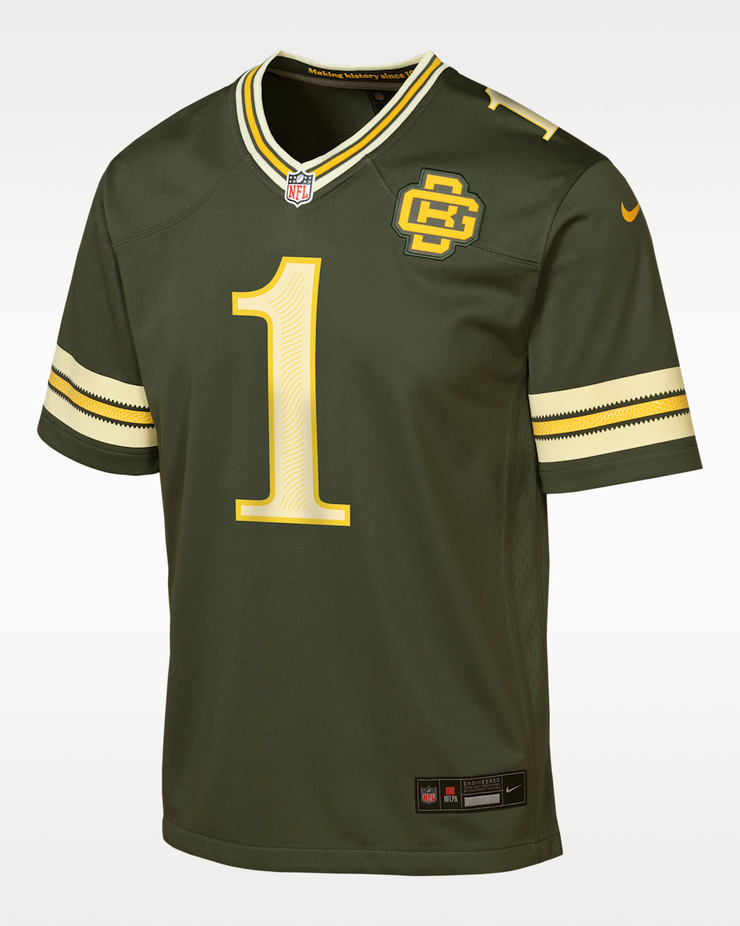 Jersey Nike de la NFL Game para niños talla grande Micah Parsons Green Bay Packers Rivalries Collection - Verde bosque