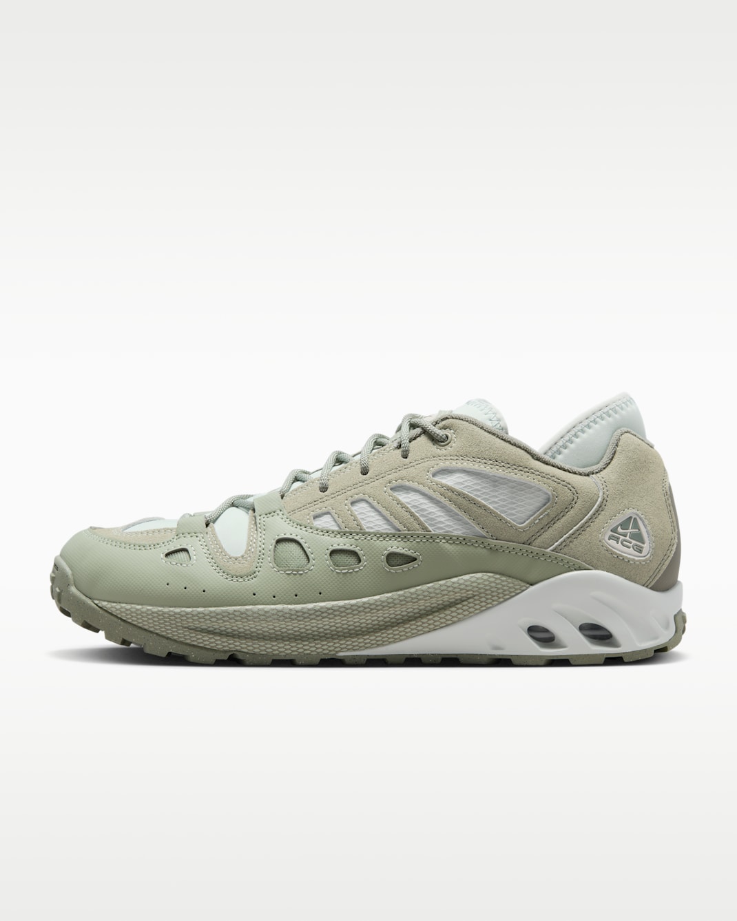 Nike ACG Air Exploraid Men's Shoes - Jade Horizon/Light Silver/Light Orewood Brown/Dark Stucco