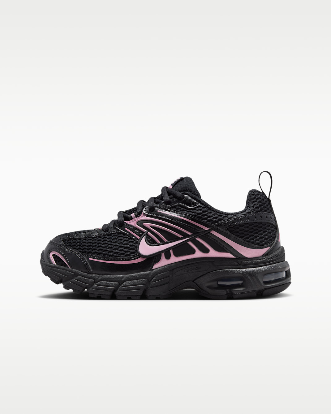 Nike Air Max Moto 2K Big Kids' Shoes - Black/Pink Rise/Pink Foam