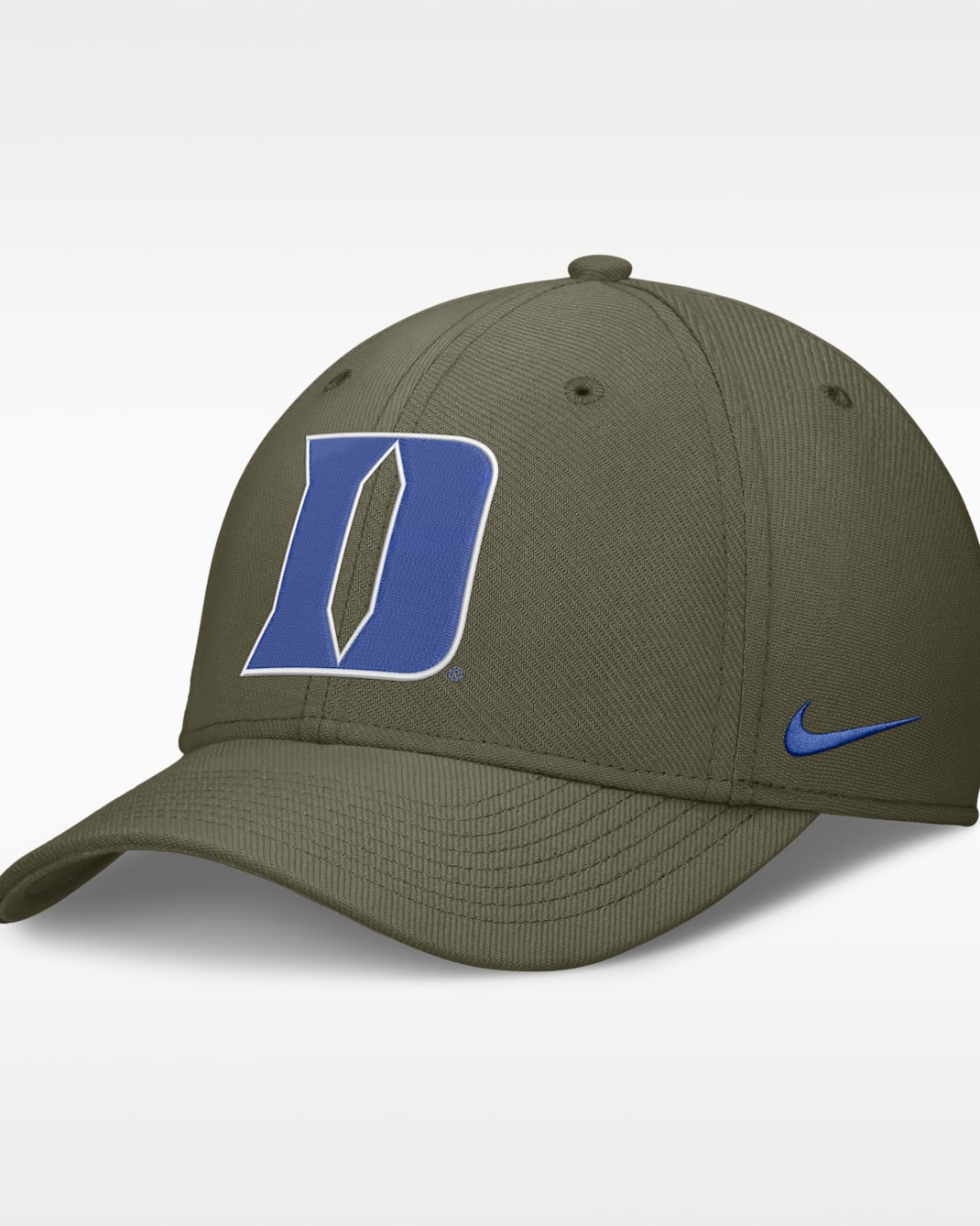 Duke Primetime Men's Nike Dri-FIT College Hat - Olive