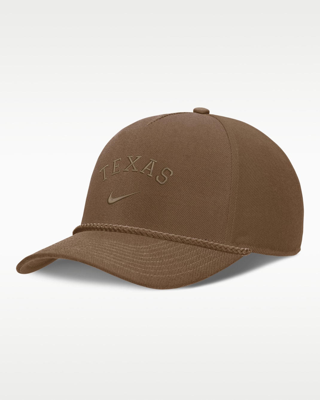 Texas Campus Prep Tonal Rope Rise Men's Nike College Adjustable Hat - Tan/Beige