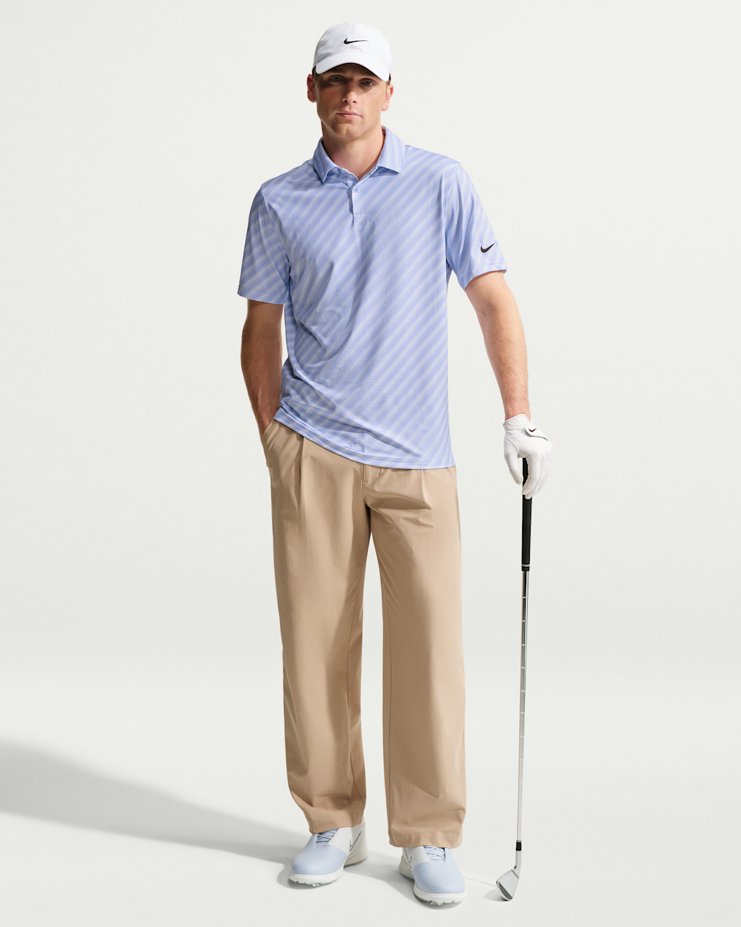Nike Velocity Men's Dri-FIT Striped Golf Polo