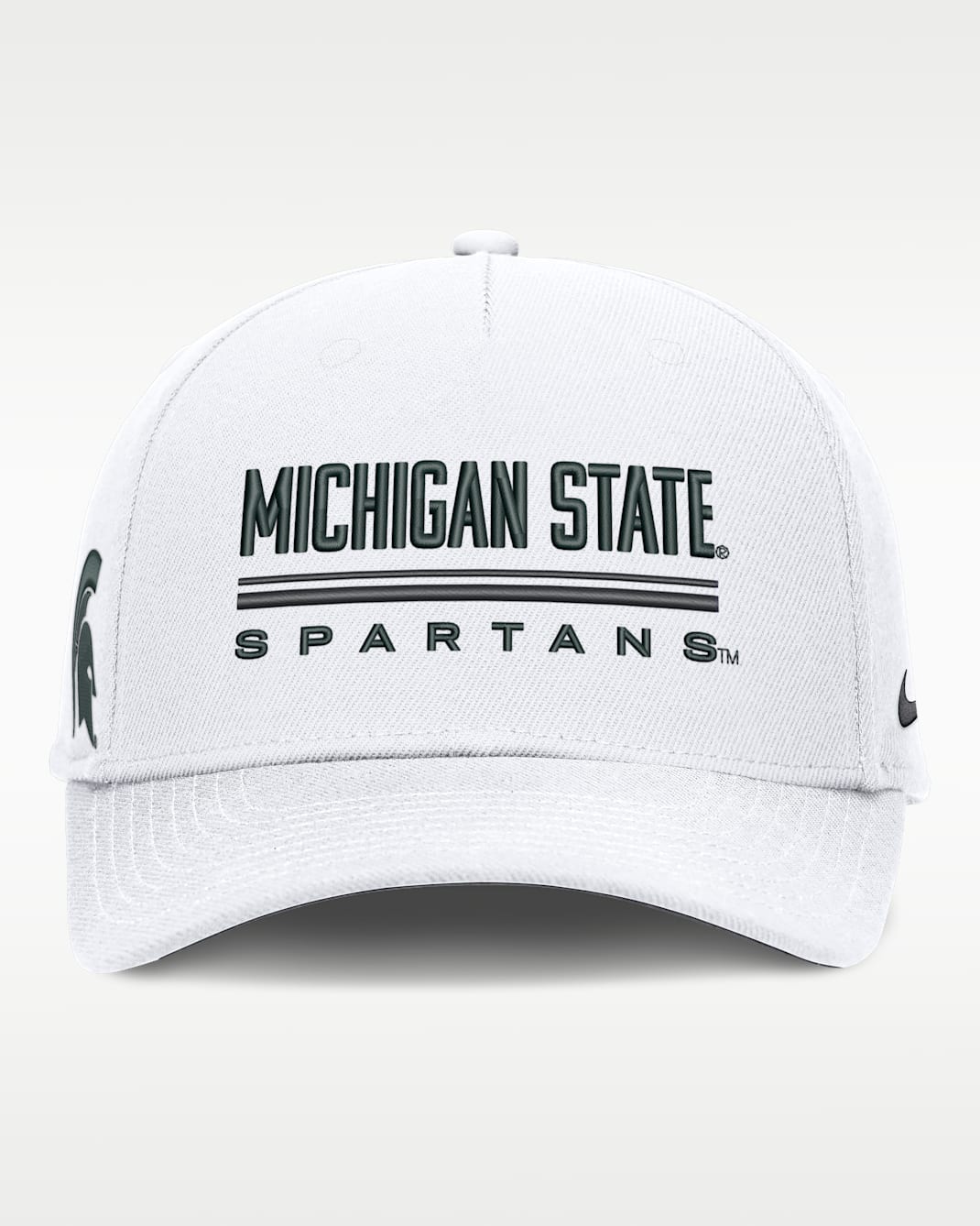 Michigan State Sideline Practice Rise Men's Nike Dri-FIT College Adjustable Hat