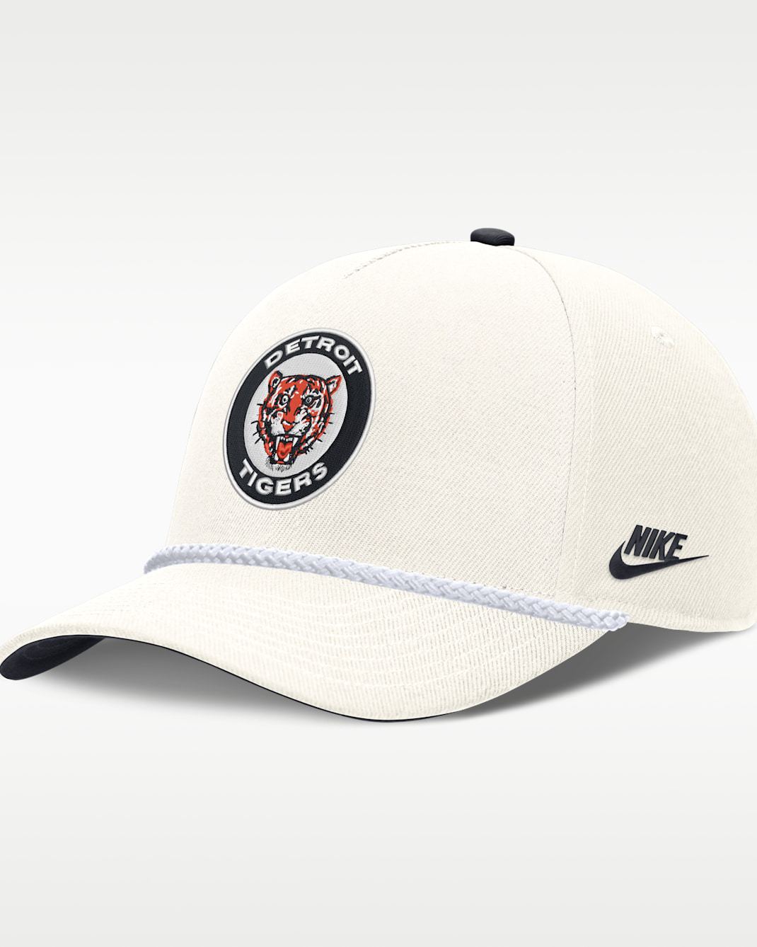 Detroit Tigers Cooperstown Rise Men's Nike MLB Adjustable Hat - Cream