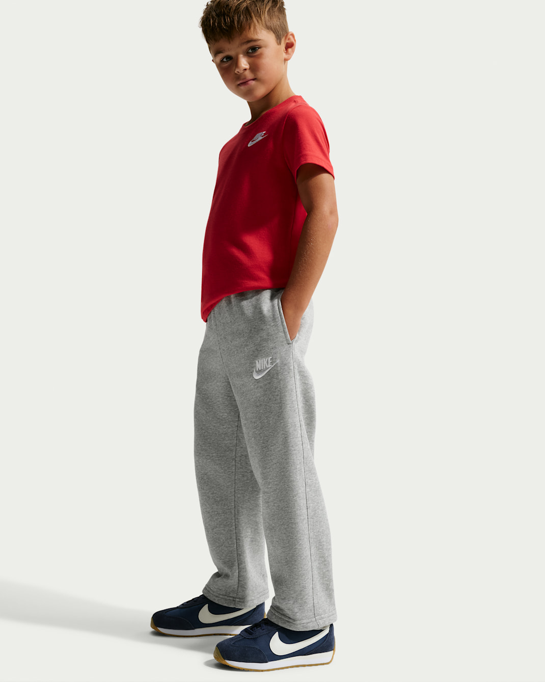 Nike Sportswear Little Kids'' Loose Open Hem Pants