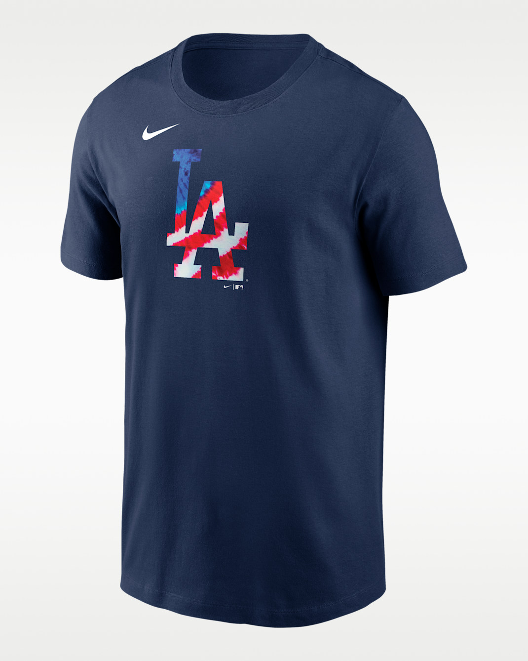 Playera Nike de la MLB para hombre Los Angeles Dodgers Americana - Azul marino