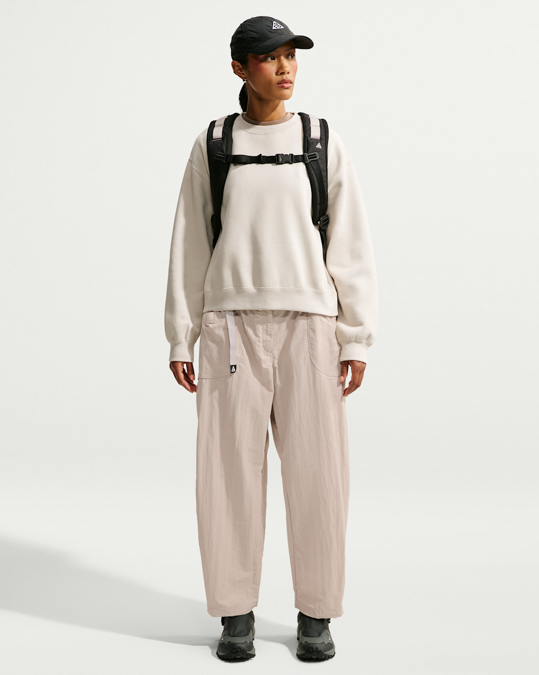 Nike ACG 'Dolomiti' Women's Trousers - Cream II/Light Orewood Brown/Summit White
