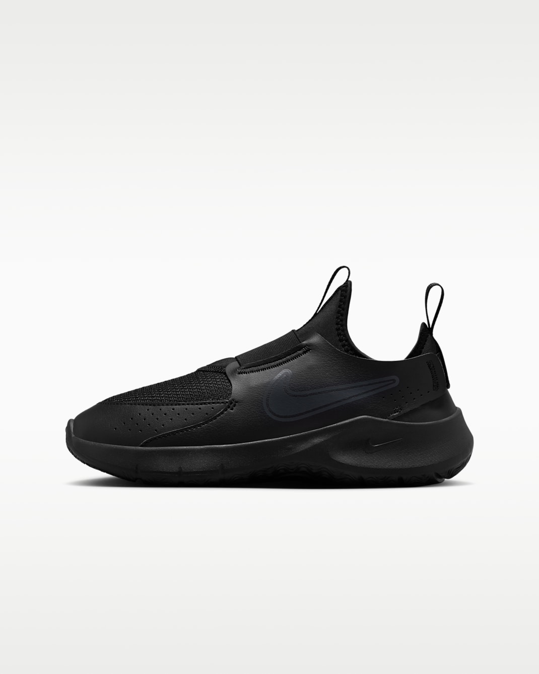 Nike Flex Runner 3 Big Kids' Road Running Shoes - Black/Black/Anthracite