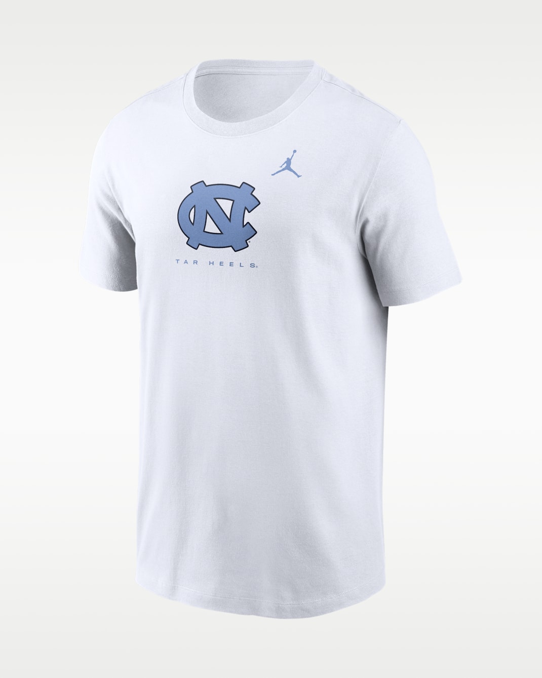 North Carolina Courtside Men's Jordan Brand Dri-FIT College T-Shirt - White