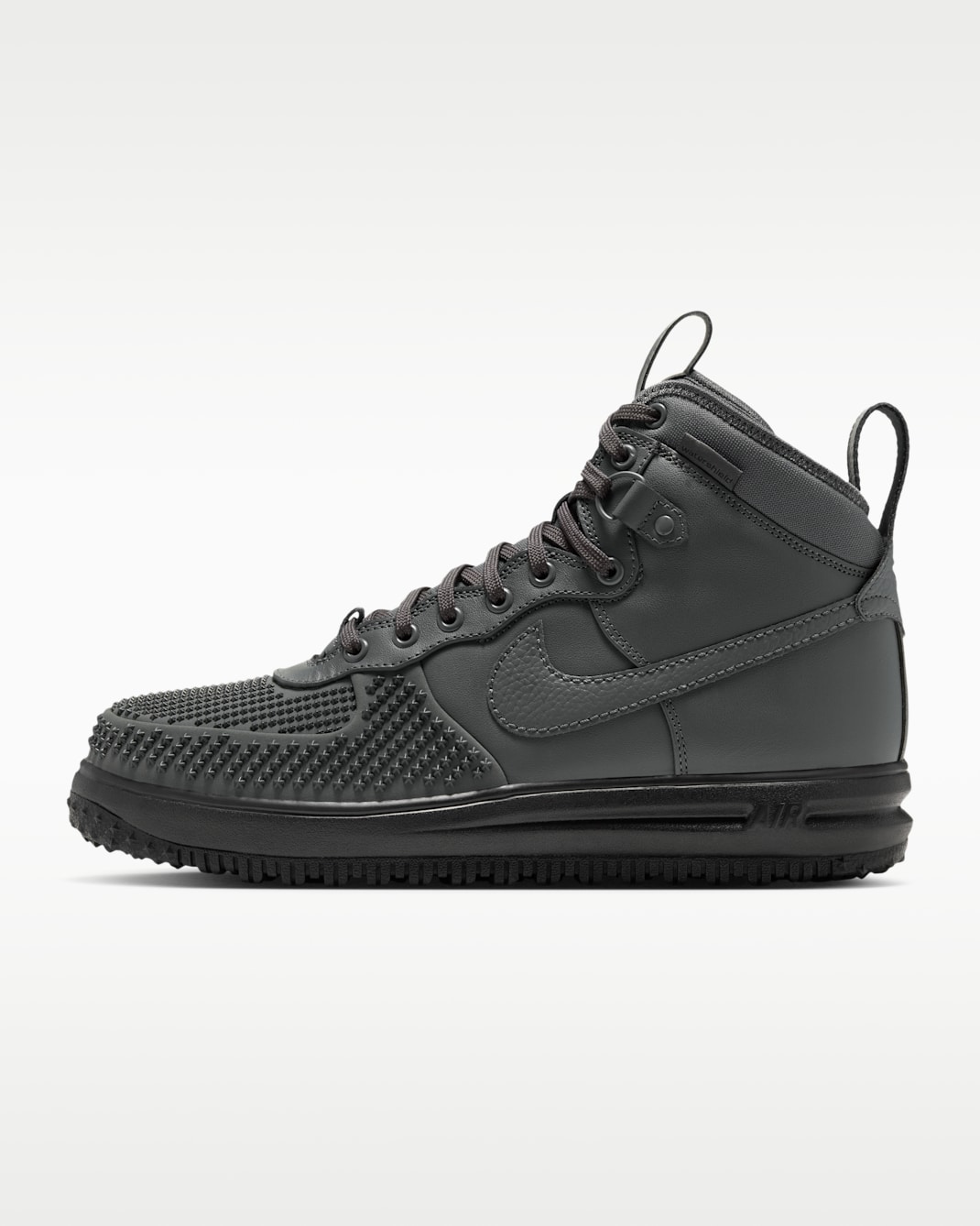 Nike Lunar Force 1 Men's Winterized Duckboots - Iron Grey/Black/Iron Grey