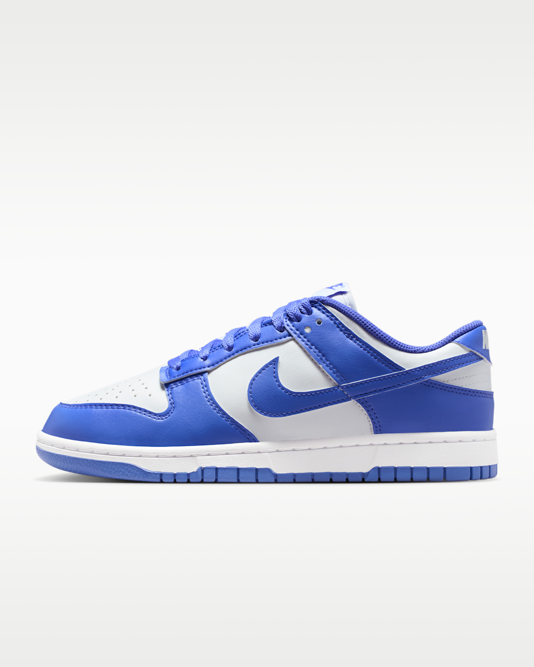 รองเท้าผู้หญิง Nike Dunk Low - ขาว/ขาว/Sapphire