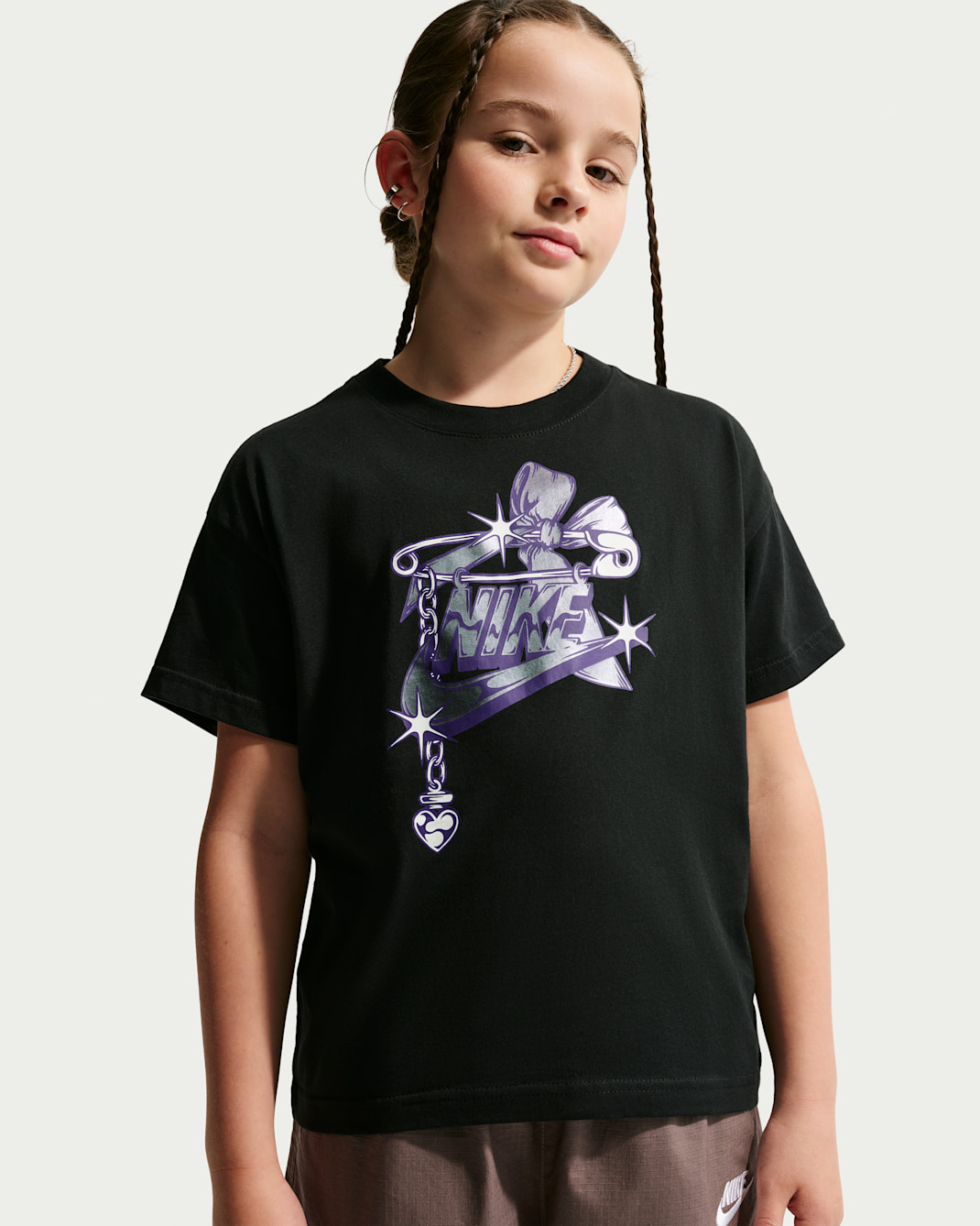 Nike Sportswear T-Shirt (ältere Kinder, Mädchen) - Schwarz