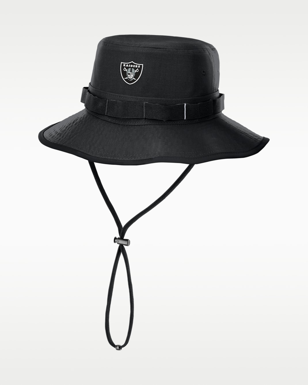 Las Vegas Raiders Primetime Apex Boonie Men's NFL Dri-FIT College Bucket Hat - Black