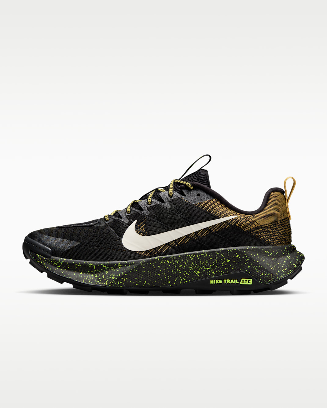 Nike Wildhorse 10 Traillaufschuh (Herren) - Schwarz/Peat Moss/Volt Ice/Phantom