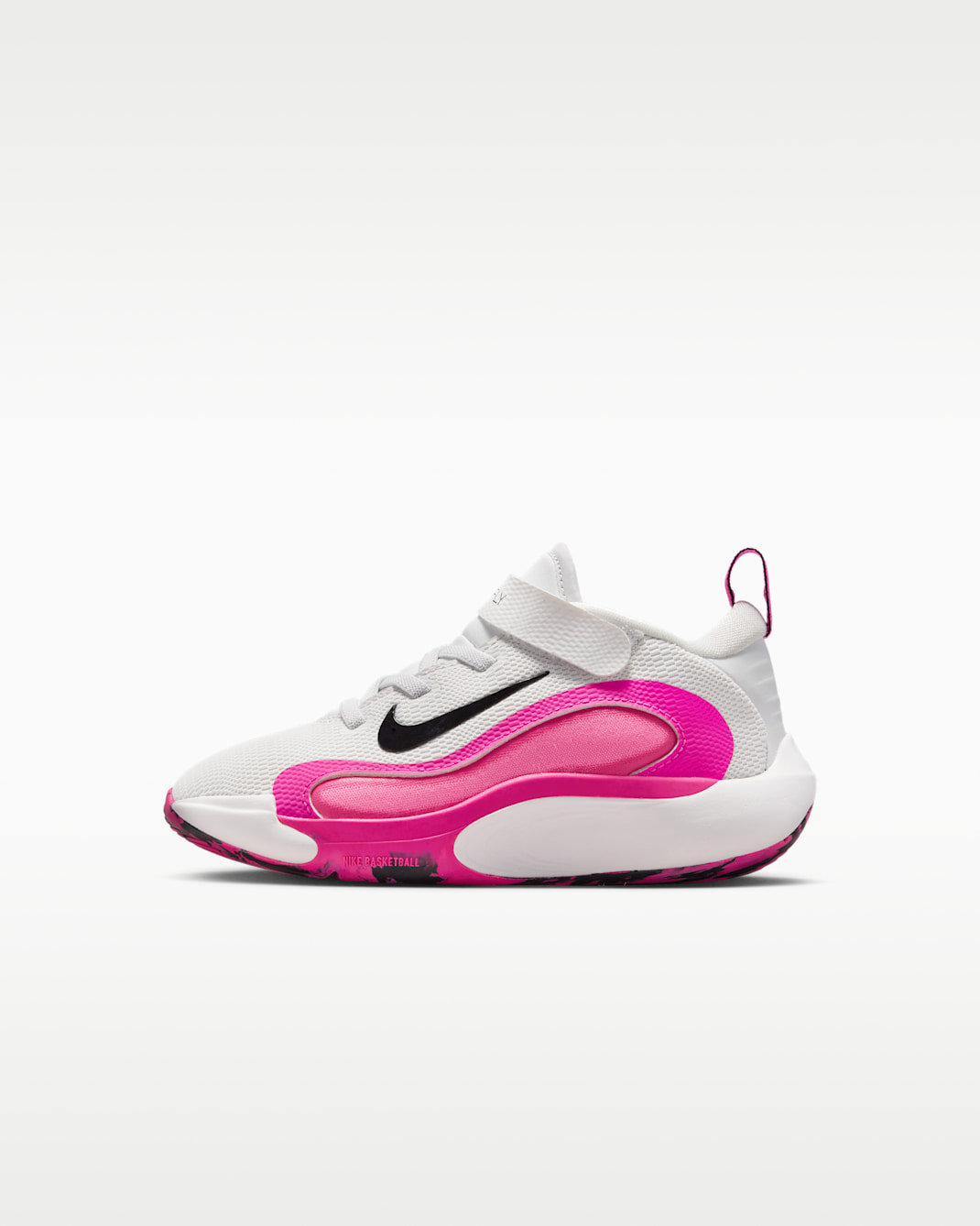 Nike IsoFly Little Kids' Shoes - Platinum Tint/Laser Fuchsia/Pink Glow/Black