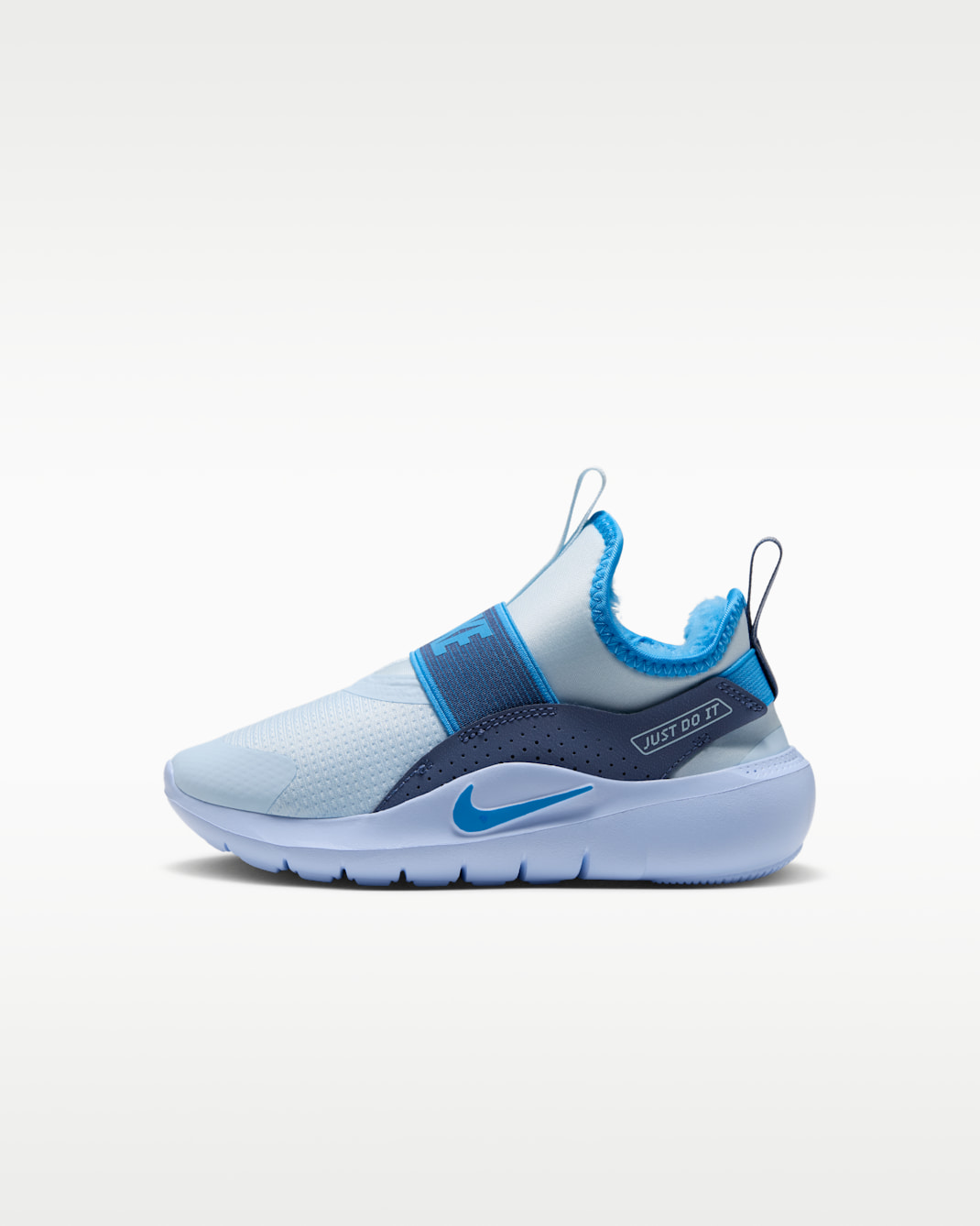 Nike Flex Runner Warm Younger Kids' Shoes - Glacier Blue/Diffused Blue/Blue Tint/Light Current Blue