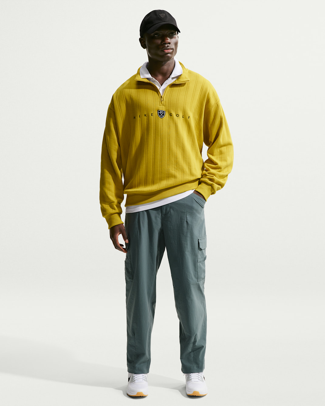 Pantaloni da golf larghi Dri-FIT Nike Fairway Fresh – Uomo - Mineral Slate/Mineral Slate