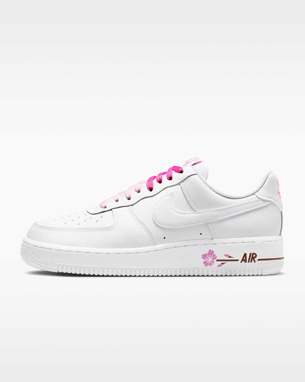 Nike Air Force 1 '07 SE Women's Shoes - White/Playful Pink/Fauna Brown/White