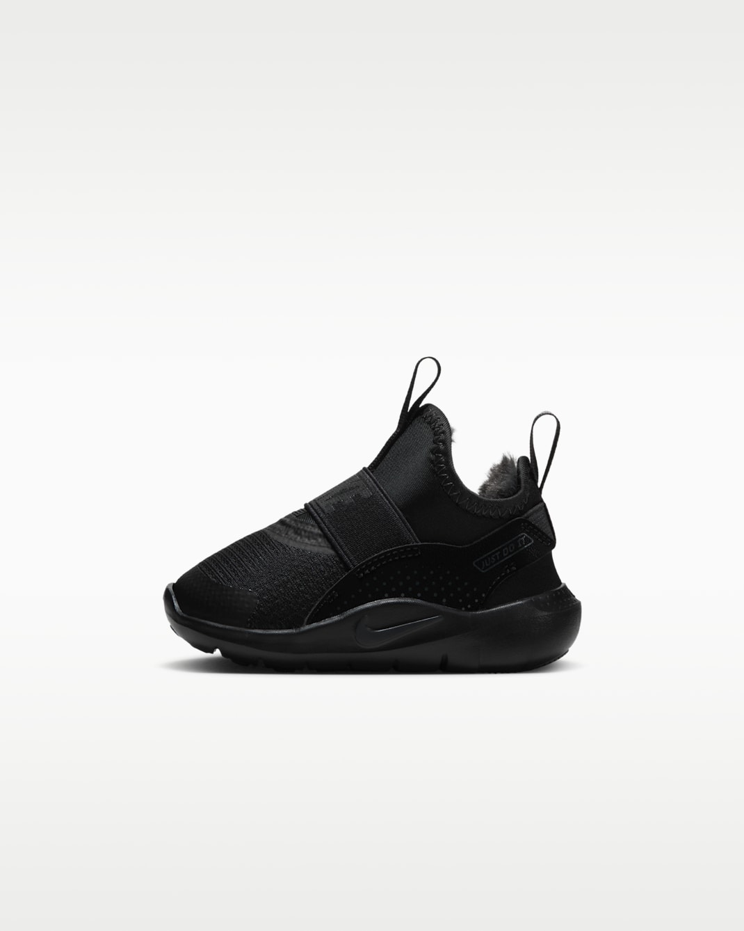 Nike Flex Runner Warm Baby & Toddler Shoes - Black/Black/Dark Smoke Grey