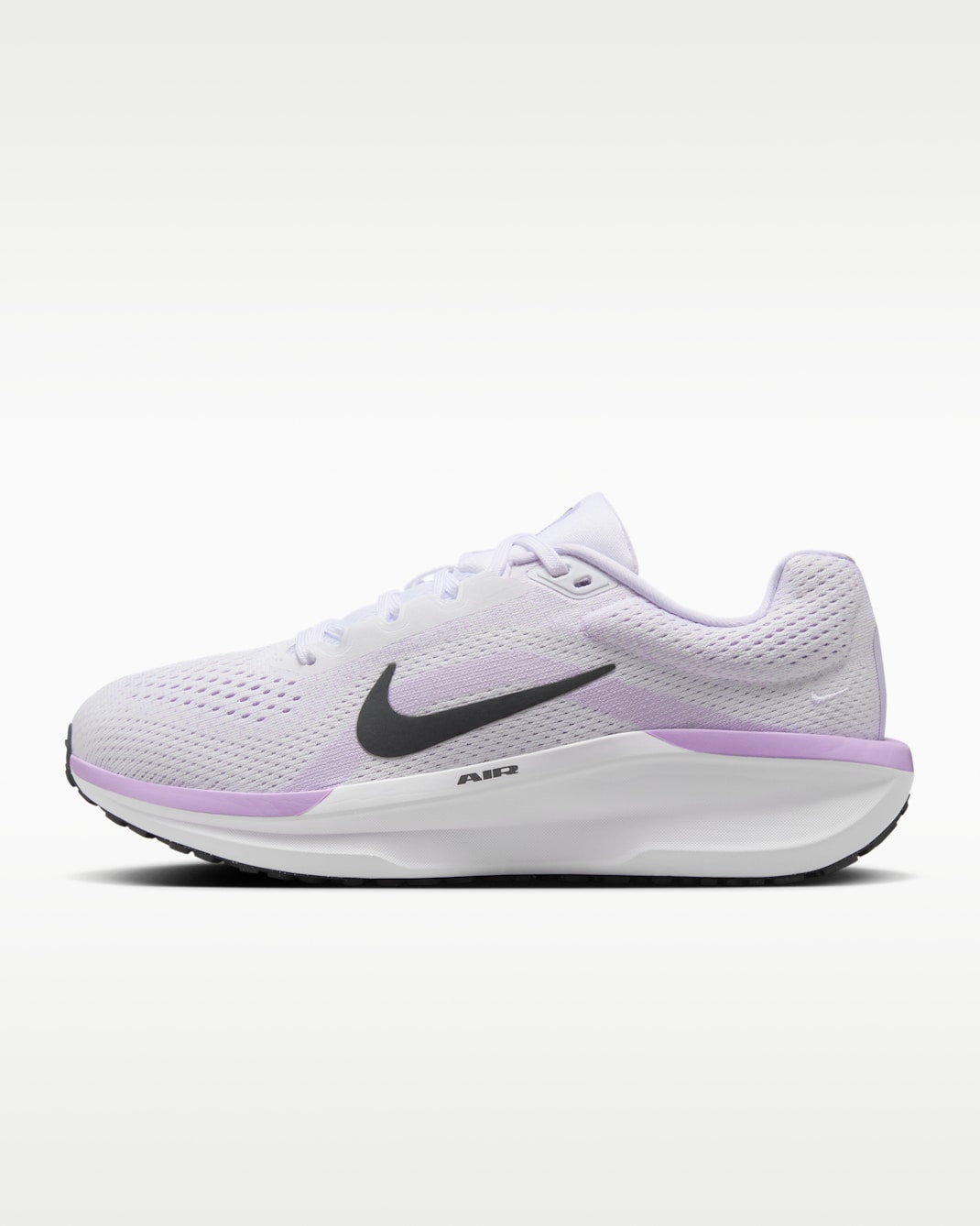 รองเท้าวิ่งโร้ดรันนิ่งผู้หญิง Nike Winflo 11 - ขาว/Hydrangeas/Amethyst Tint/Anthracite