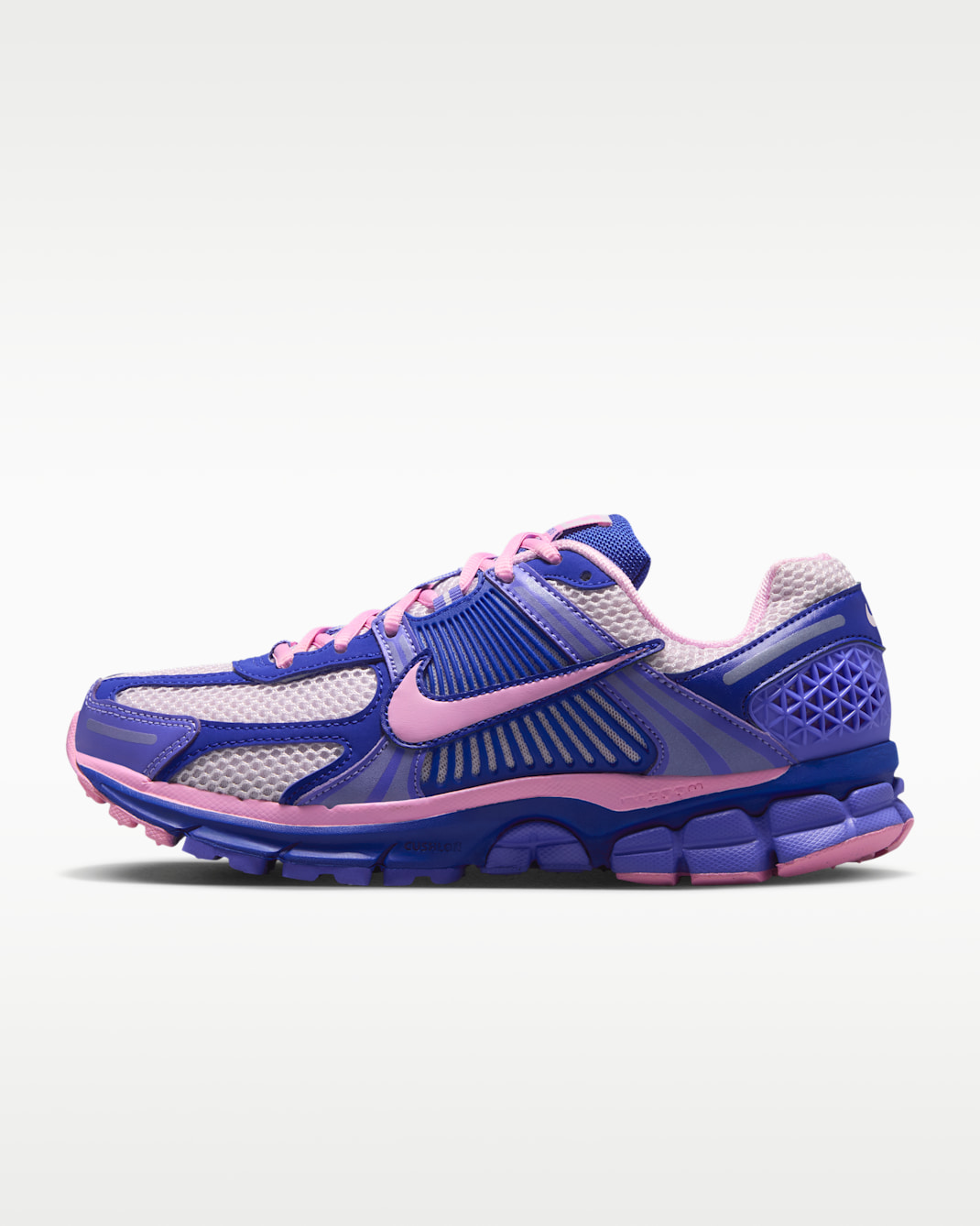 Nike Zoom Vomero 5 Women's Shoes with Reflective Accents - Old Royal/Bleached Lilac/Sapphire/Pink Rise