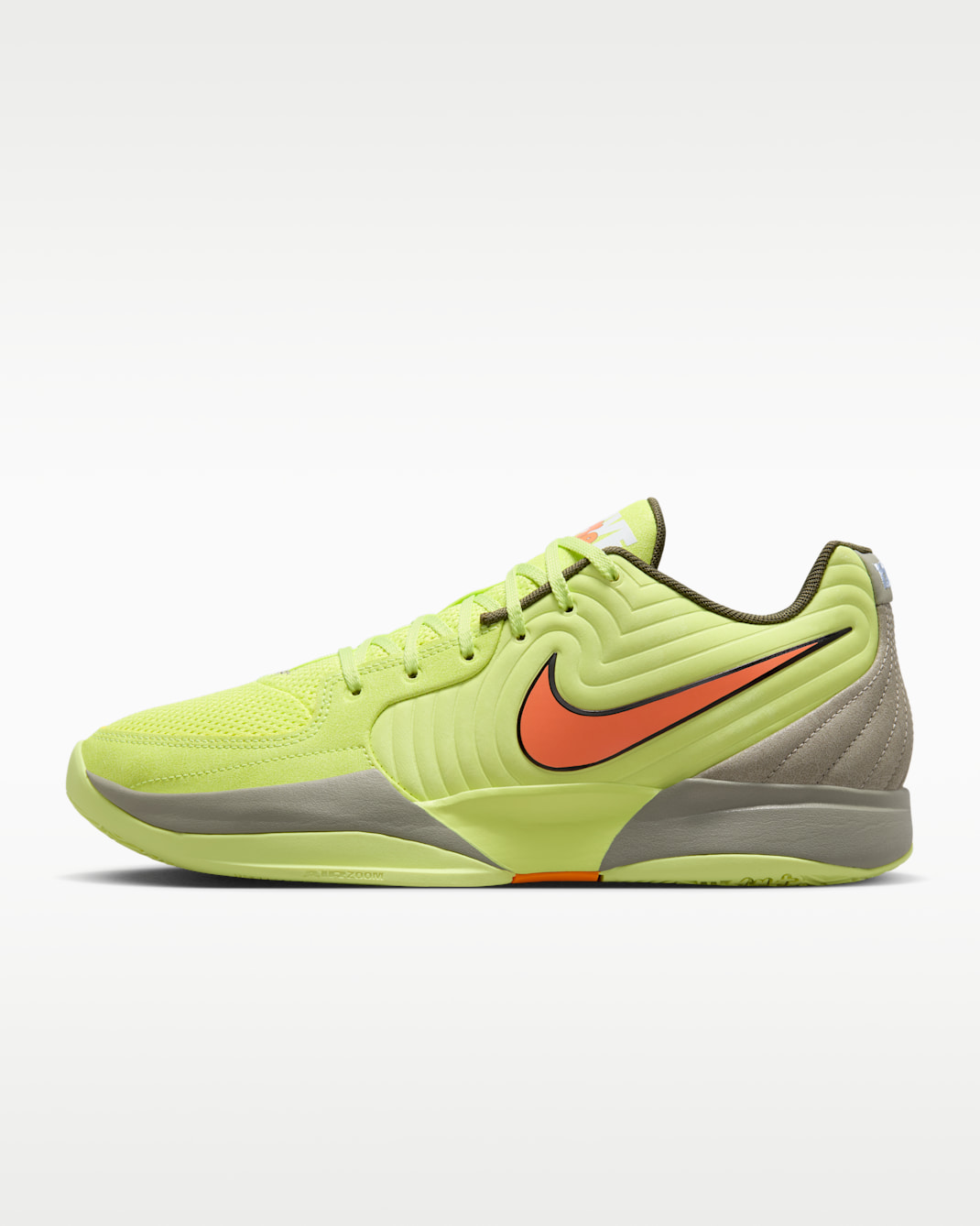 Ja 2 Basketball Shoes - Light Lemon Twist/Light Army/Cargo Khaki/Total Orange