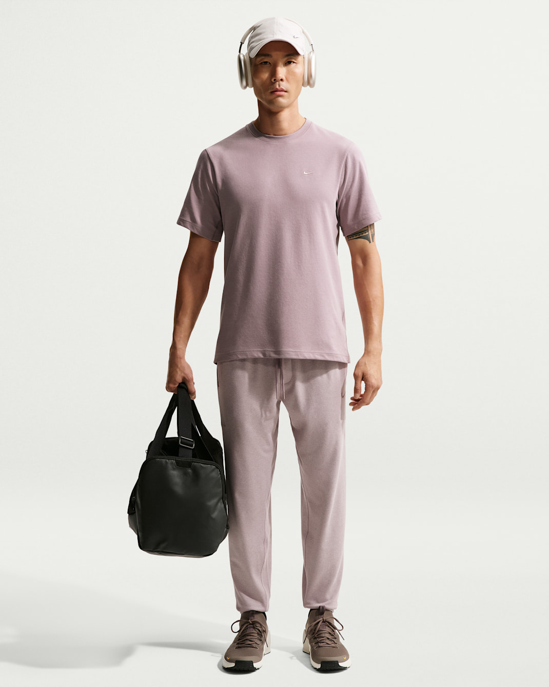 Nike Primary NanoKnit Men's Dri-FIT UV Protection Performance Joggers - Light Violet Ore/Platinum Violet/Heather/Light Violet Ore